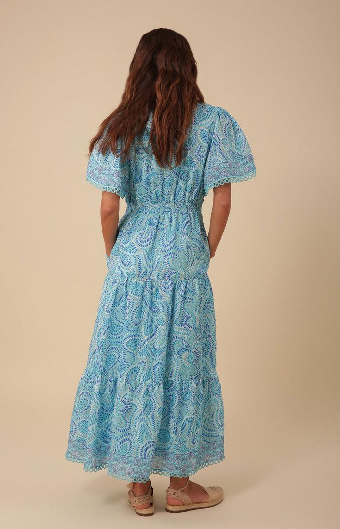 Hale Bob Kylie Linen Maxi Dress