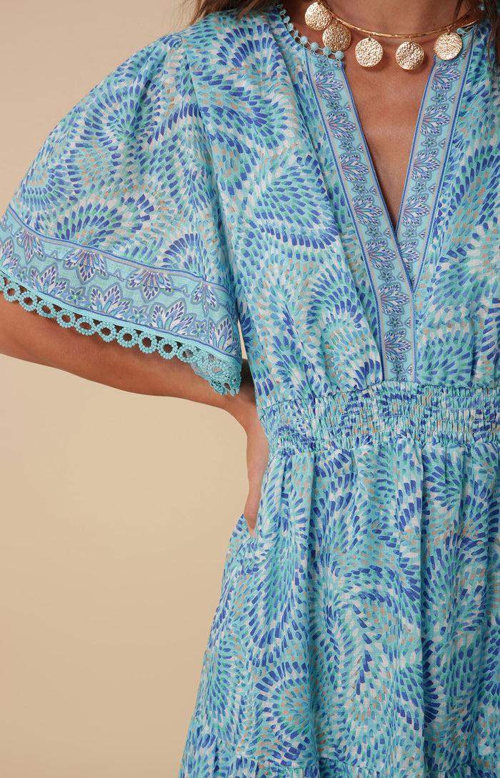 Hale Bob Kylie Linen Maxi Dress