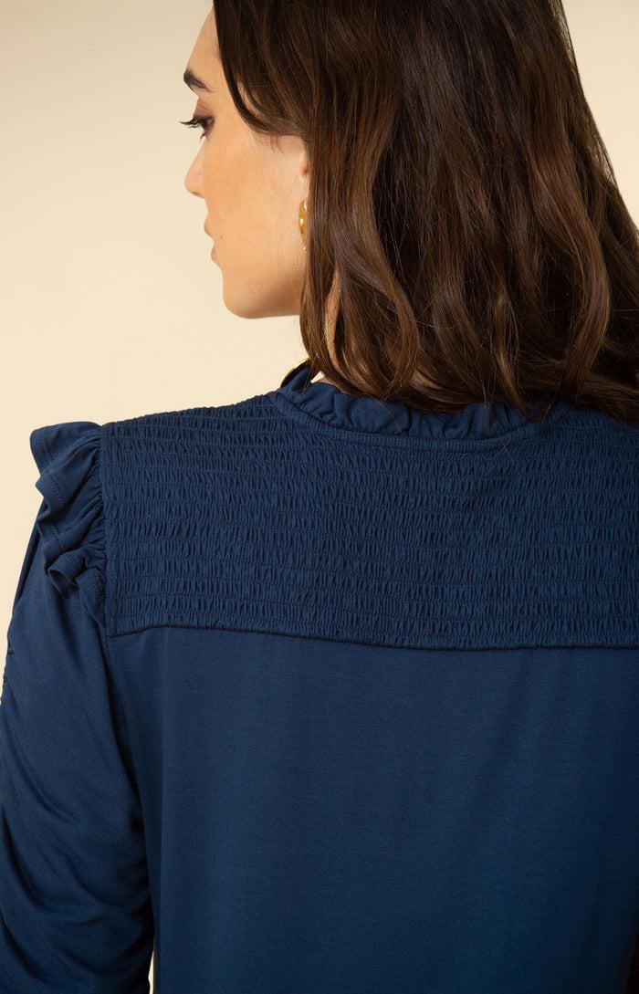 Hale Bob Lanthe Solid Jersey Top