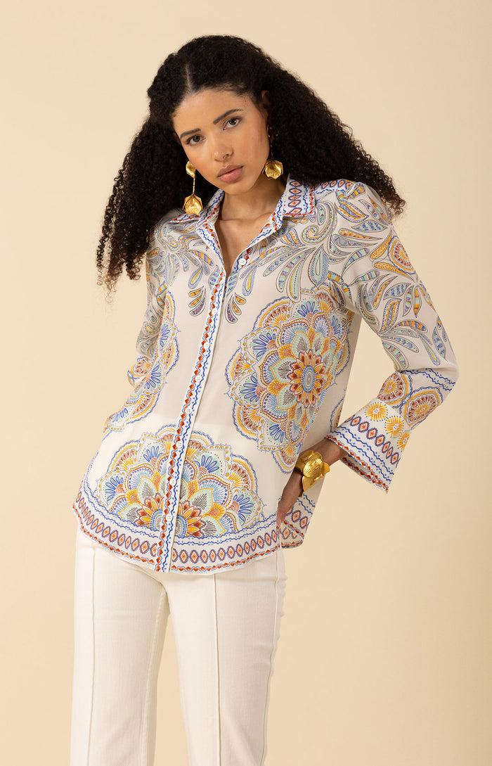 Hale Bob Lara Silk Top