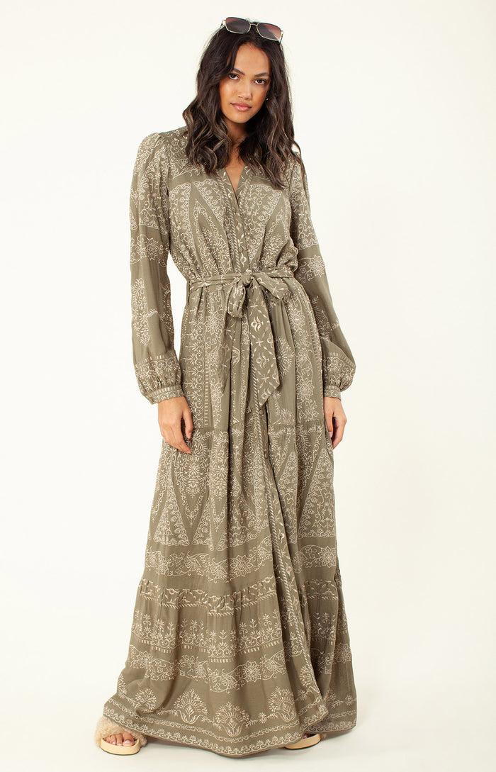 hale bob Lavinia Embroidered Maxi