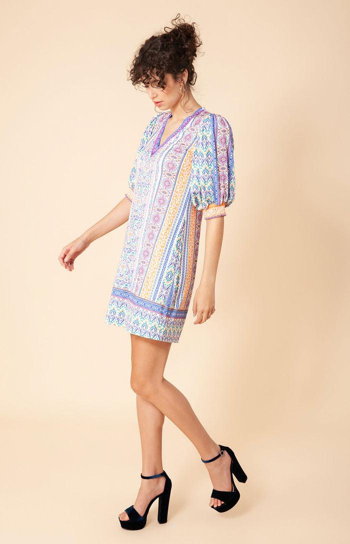 Hale Bob Leanna Jersey Dress Beaded