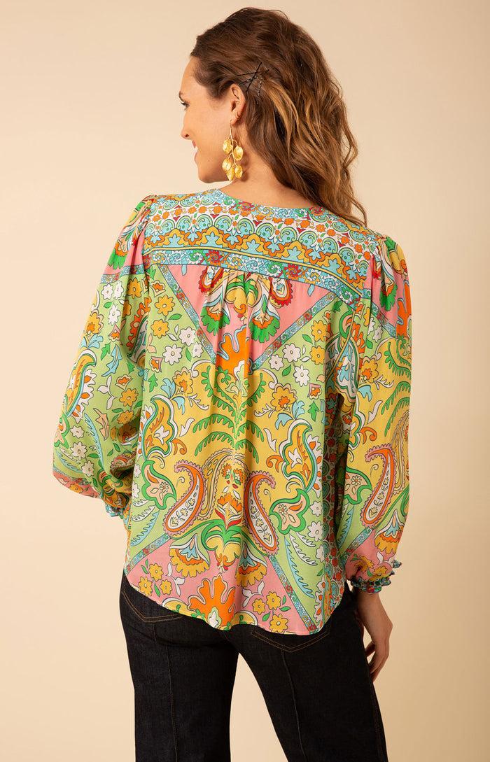 Hale Bob Leila Silk Top