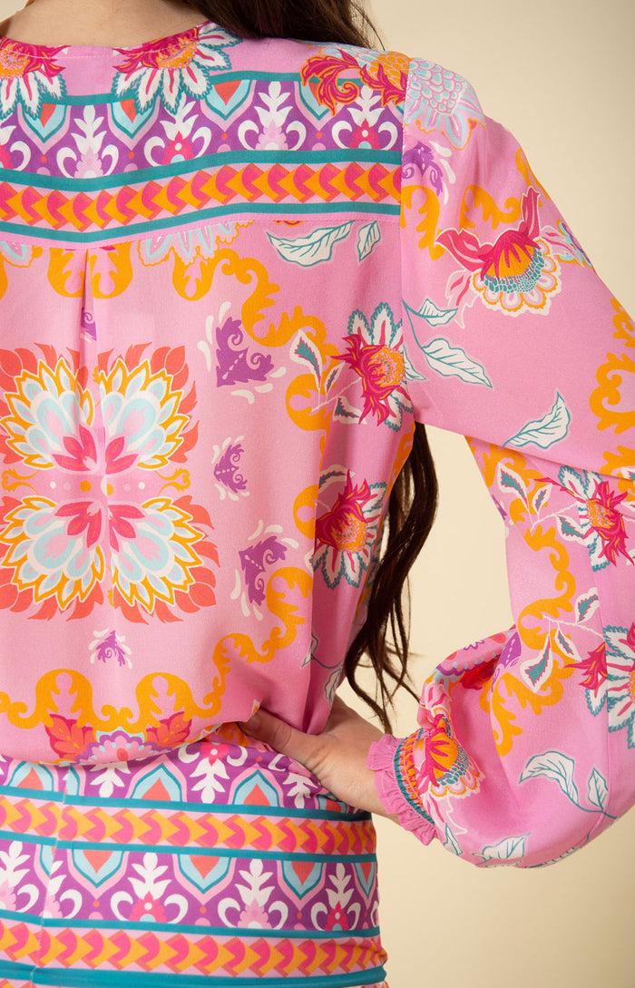 Hale Bob Leilani Silk Top