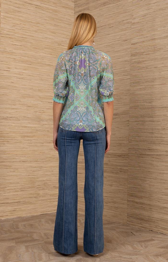 Hale Bob Leslie Voile Top