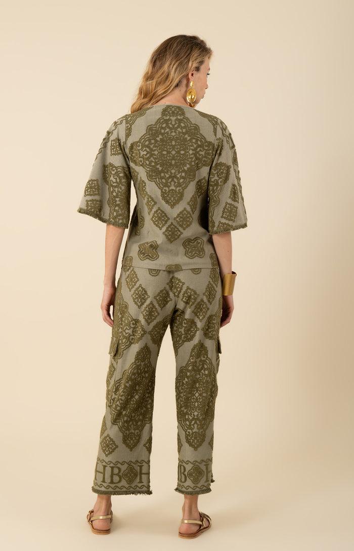 Hale Bob Leyla Jacquard Top