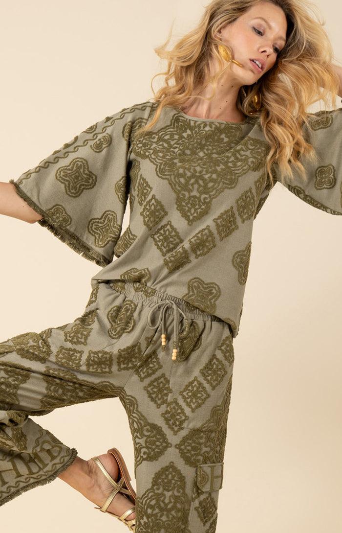 hale bob Leyla Jacquard Top