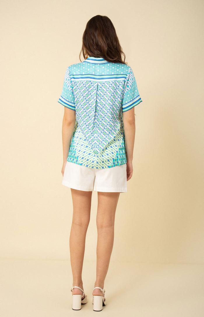 Hale Bob Liberty Button Up Top