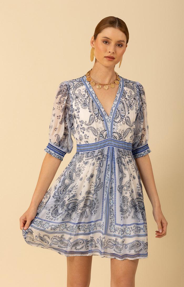 Hale Bob Lilian Chiffon Dress