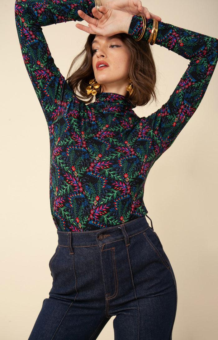 hale bob Lilou Jersey Turtleneck Top