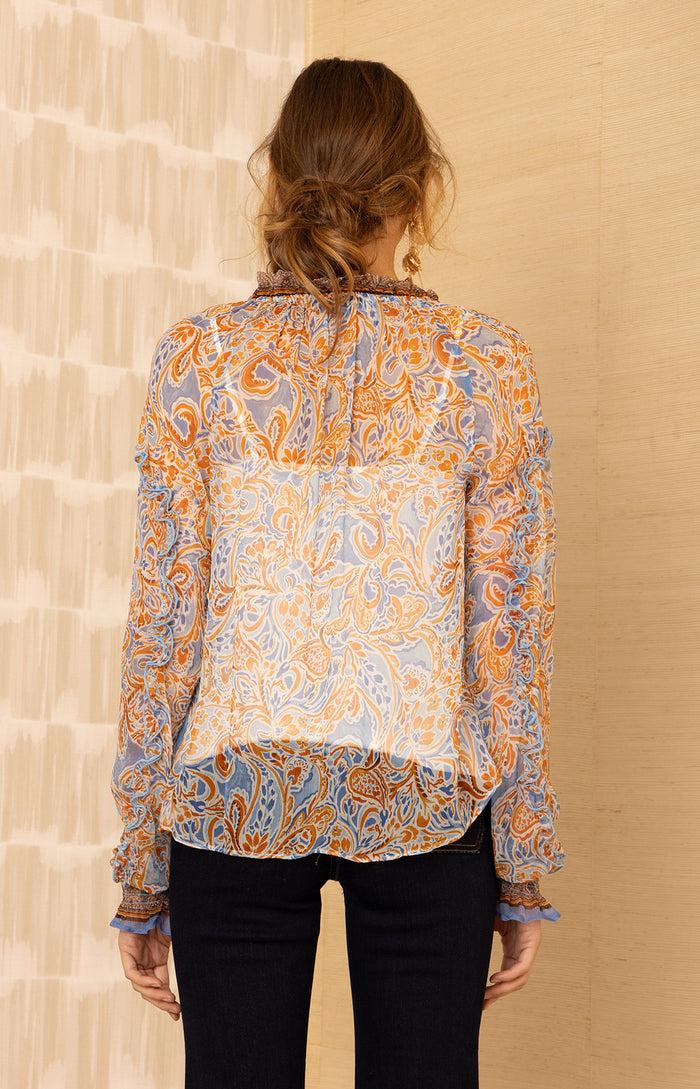 Hale Bob Linda Silk Top