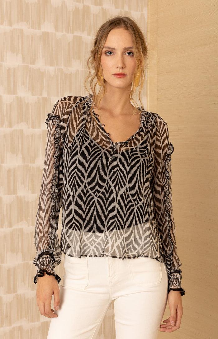 hale bob Linda Silk Top