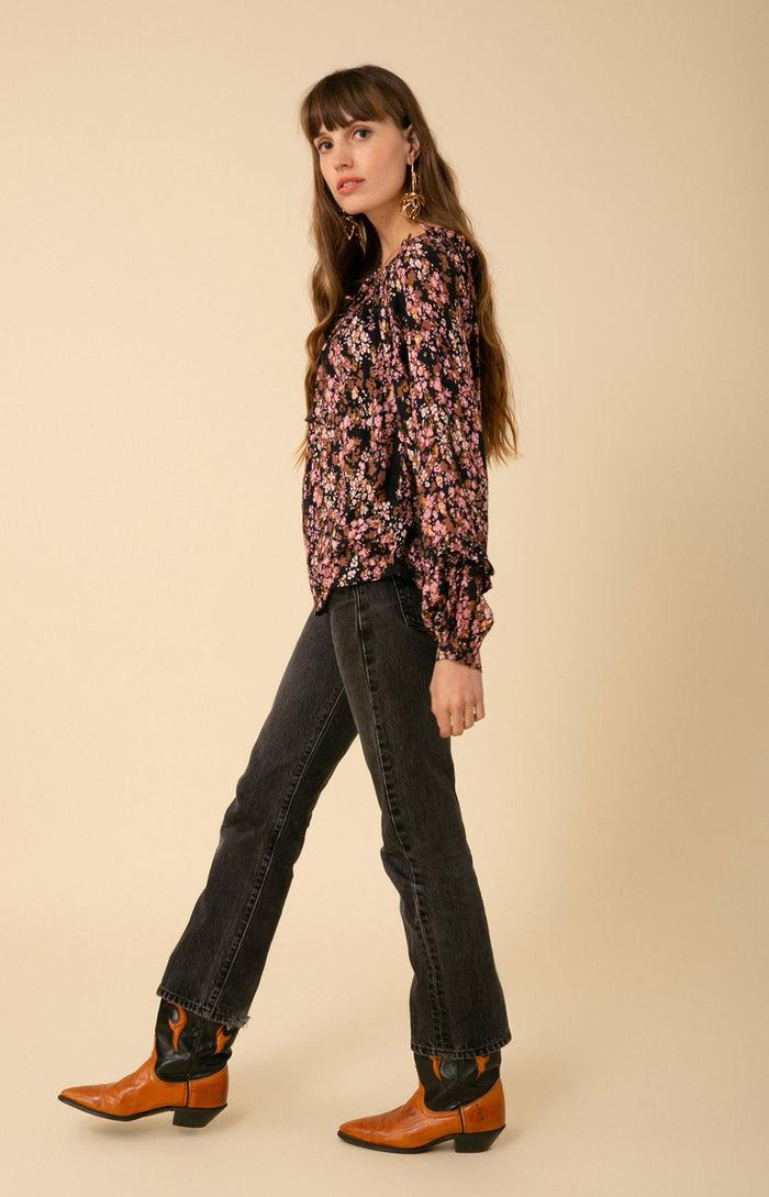 Hale Bob Livia Crepe Top