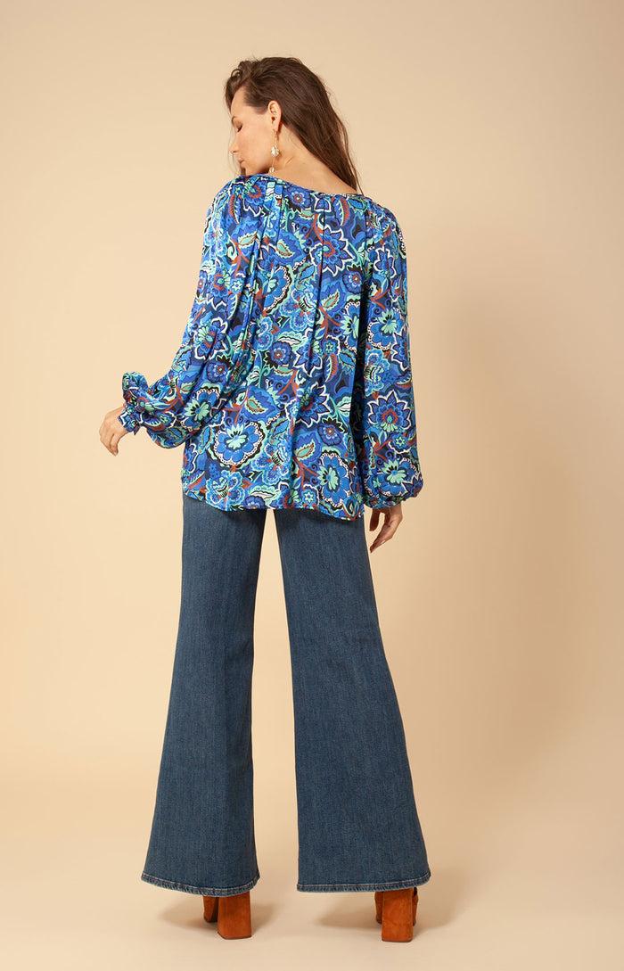 Hale Bob Liza Charmeuse Top