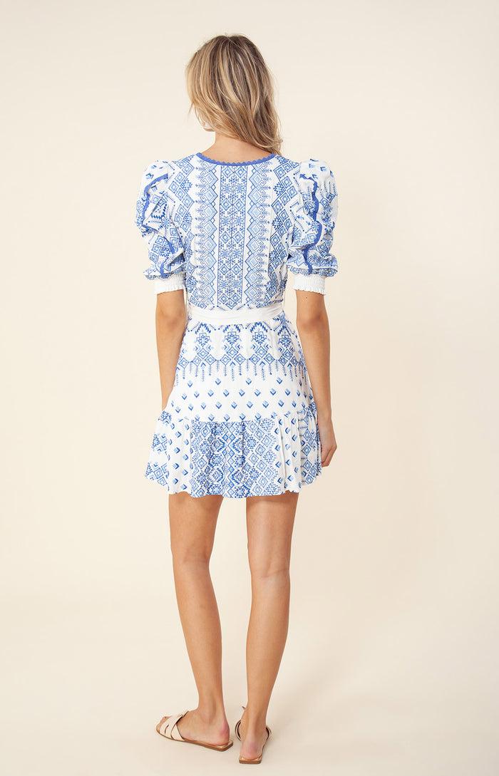 Hale Bob Logan Embroidered Dress