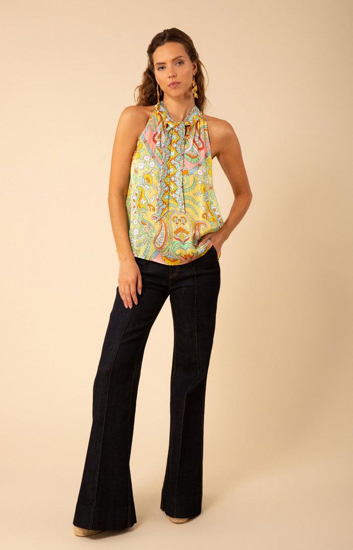 hale bob London Necktie Top