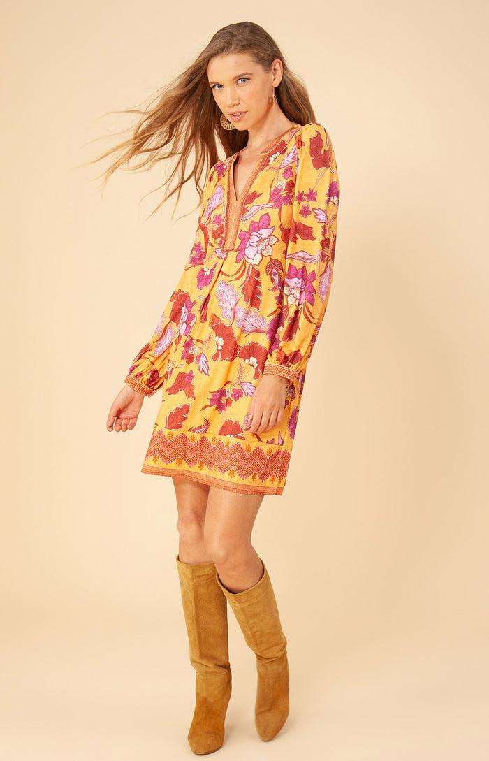 Hale Bob Lotus Jersey Dress *Beaded*