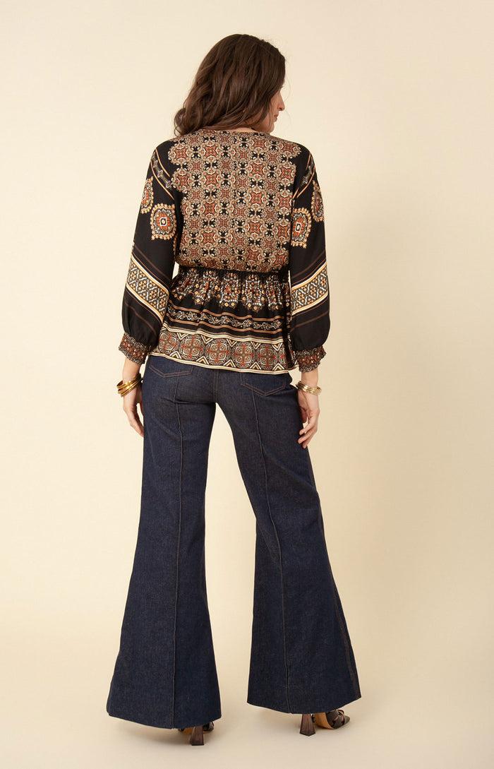 Hale Bob Lou Twill Top