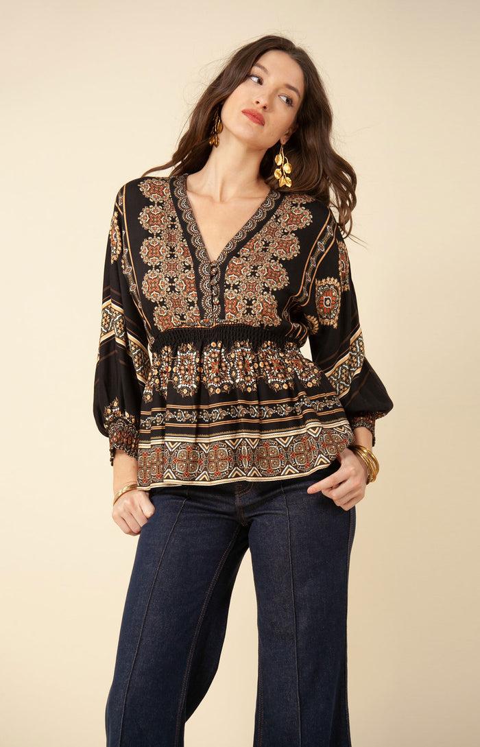 hale bob Lou Twill Top