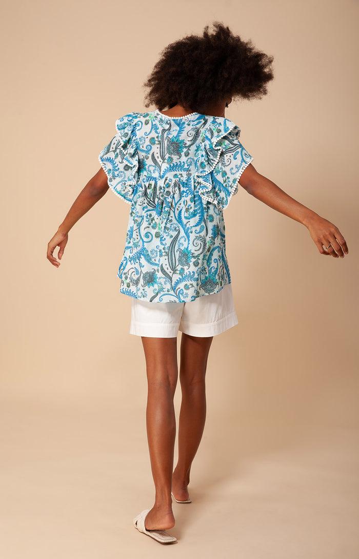 Hale Bob Luanne Swiss Dot Top