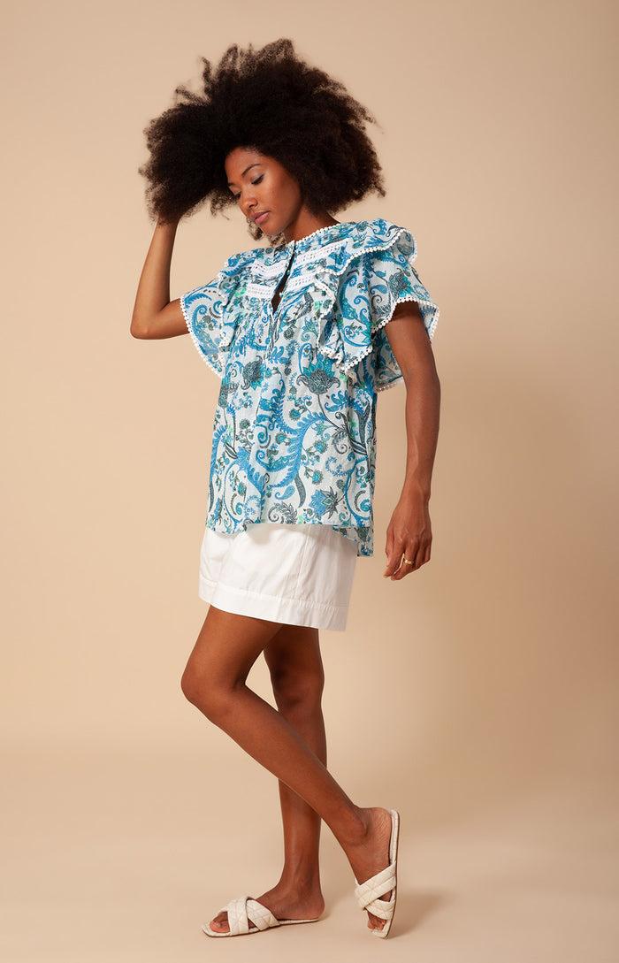 Hale Bob Luanne Swiss Dot Top