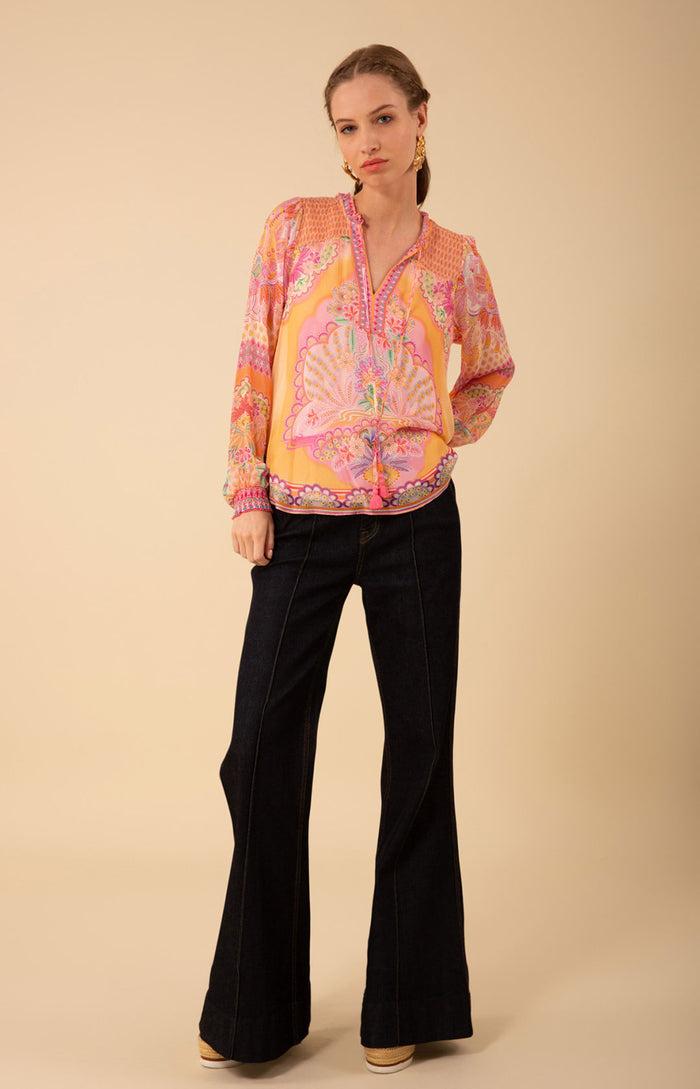 hale bob Lucia Chiffon Top