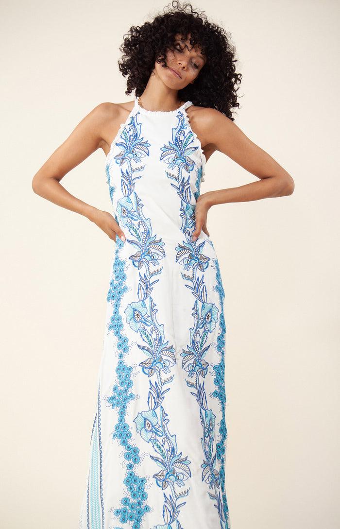 Hale Bob Luciana Embroidered Maxi