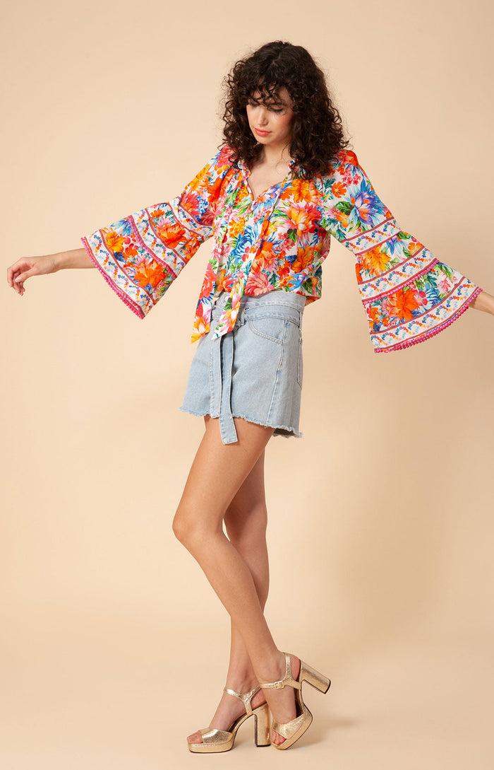 Hale Bob Lucinda Voile Top