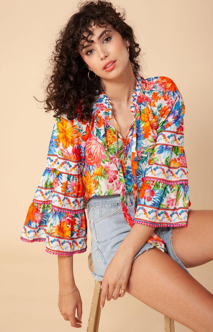 hale bob Lucinda Voile Top