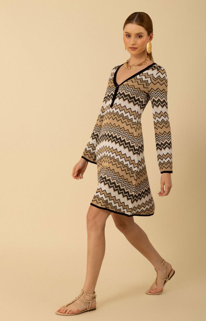 Hale Bob Lylah Lurex Dress