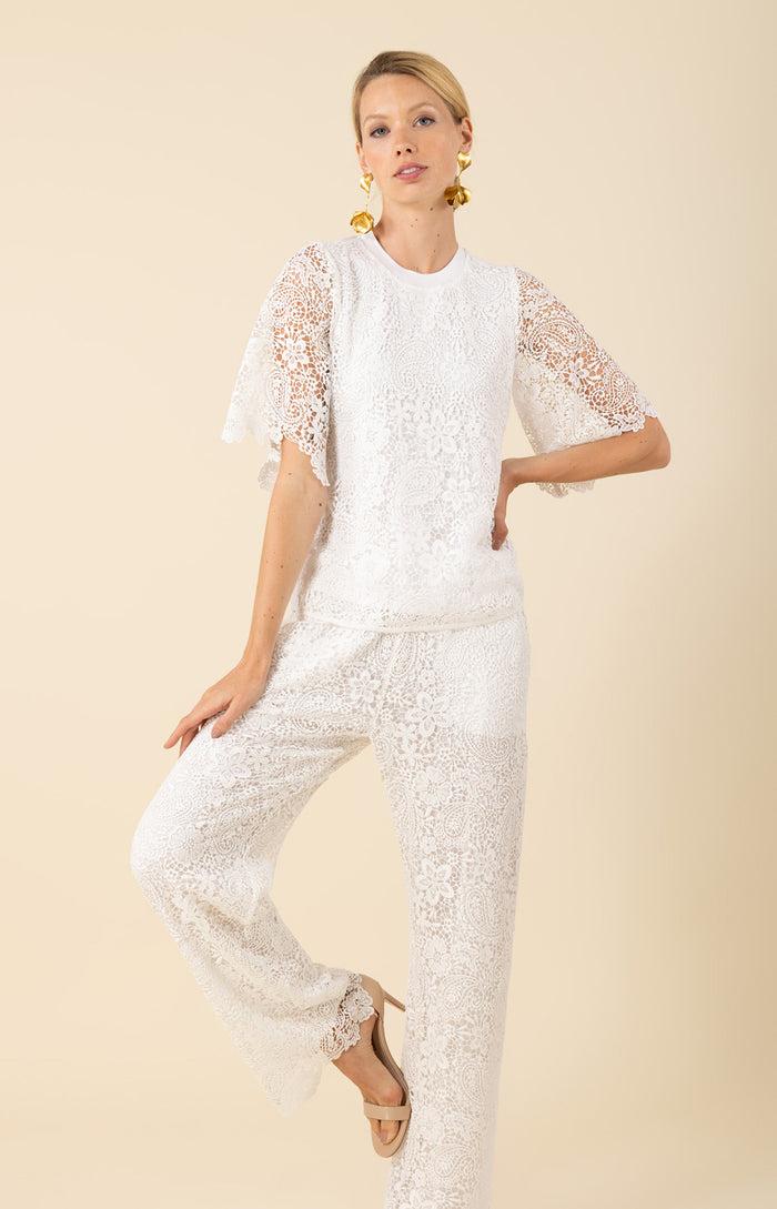 hale bob Macy Lace Top