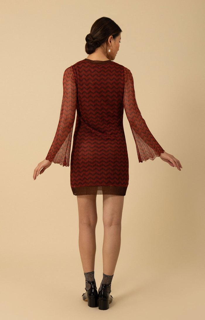 Hale Bob Madelynn Lurex Dress