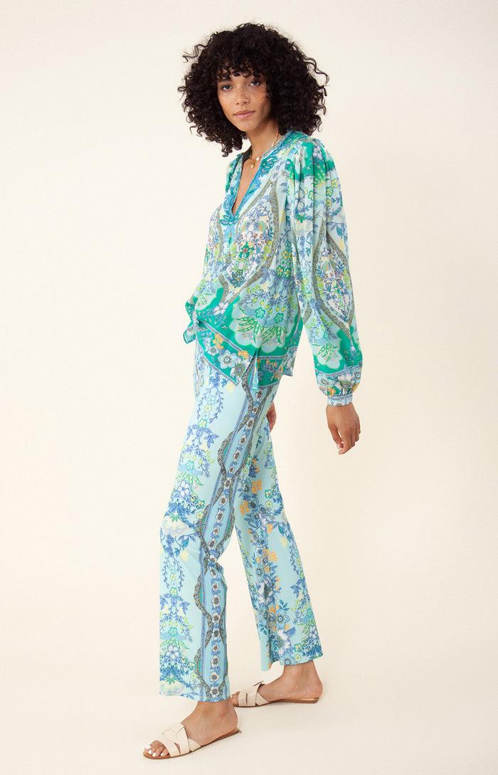 Hale Bob Madison Silk Top *Beaded*