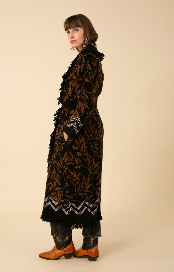 Hale Bob Maelle Fringe Midi Sweater