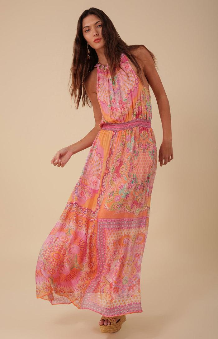 Hale Bob Magnolia Maxi Dress