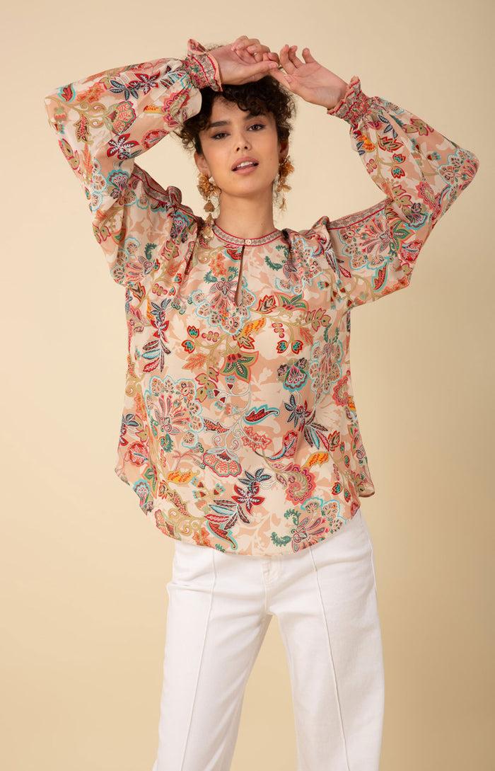 Hale Bob Maisie Silk Top