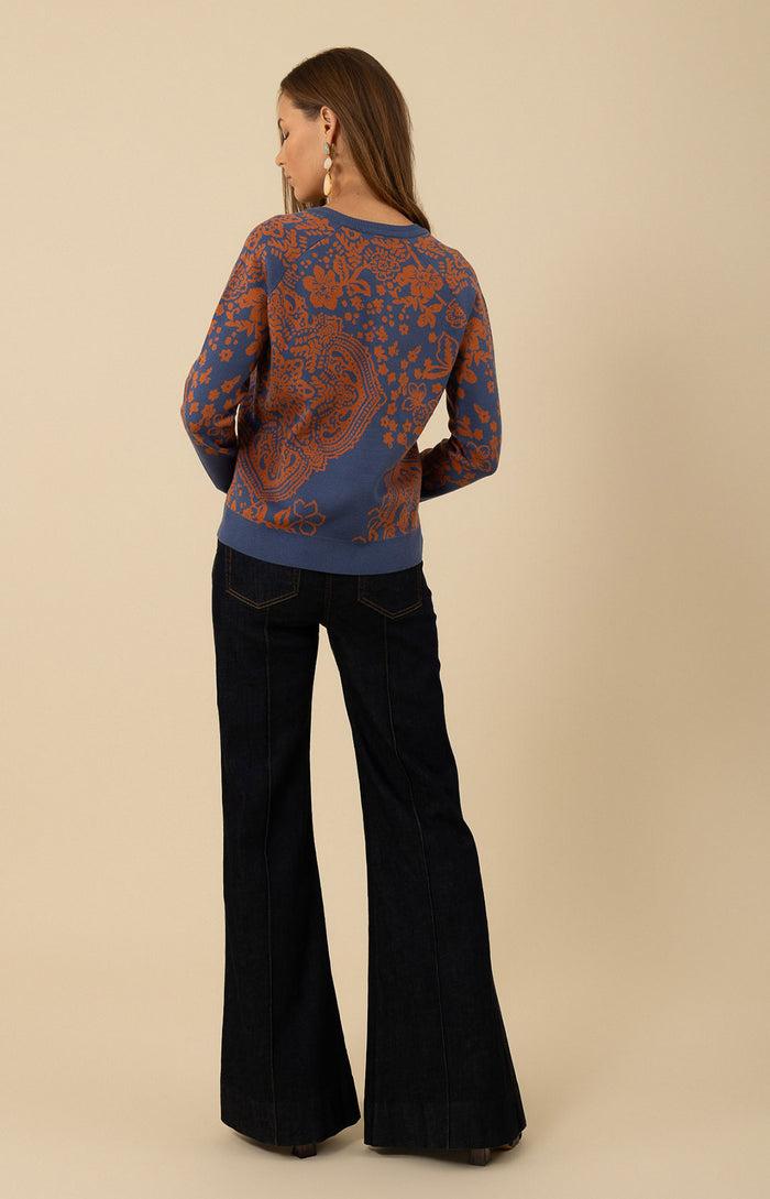 Hale Bob Makenzie Jaquard Sweater