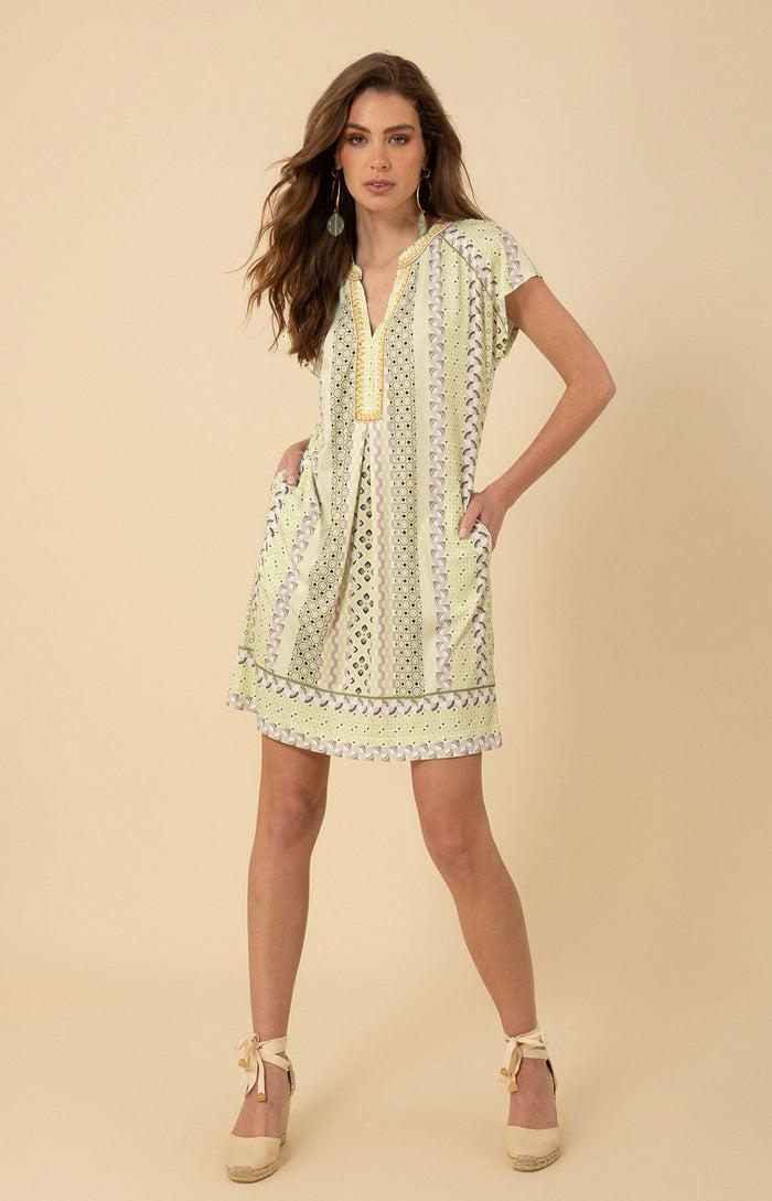 hale bob Malaysia Jersey Beaded Dress