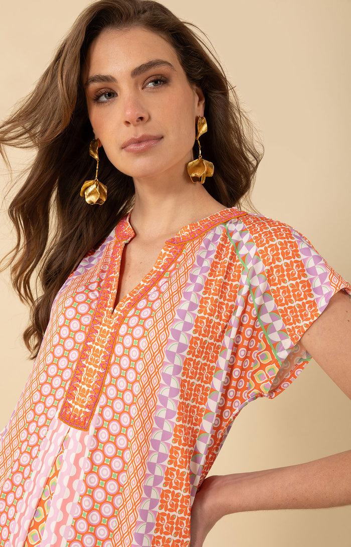 Hale Bob Malaysia Jersey Dress