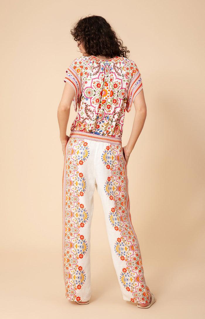 Hale Bob Malika Linen Pant