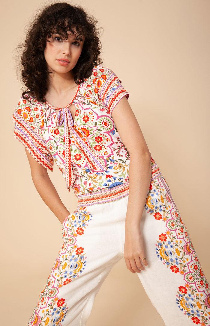 Hale Bob Malika Linen Pant