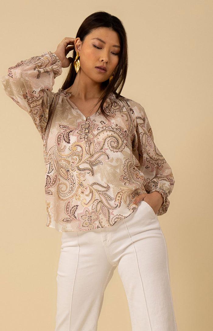 hale bob Mallory Voile Top