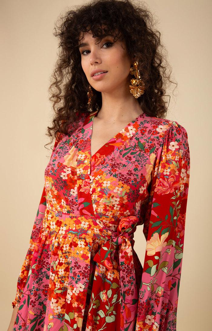 Hale Bob Maren Wrap Dress