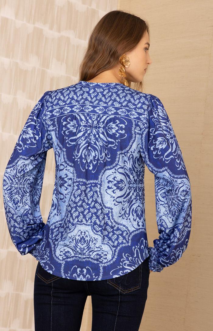 Hale Bob Marianna Silk Top