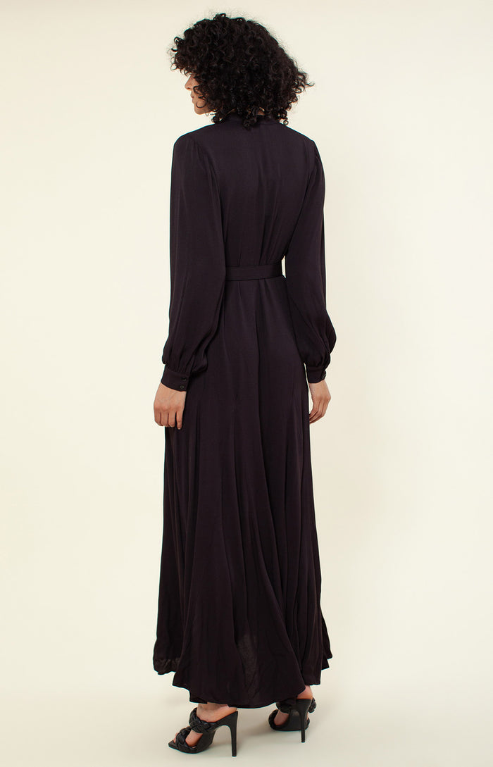 Hale Bob Marlena Solid Maxi Dress