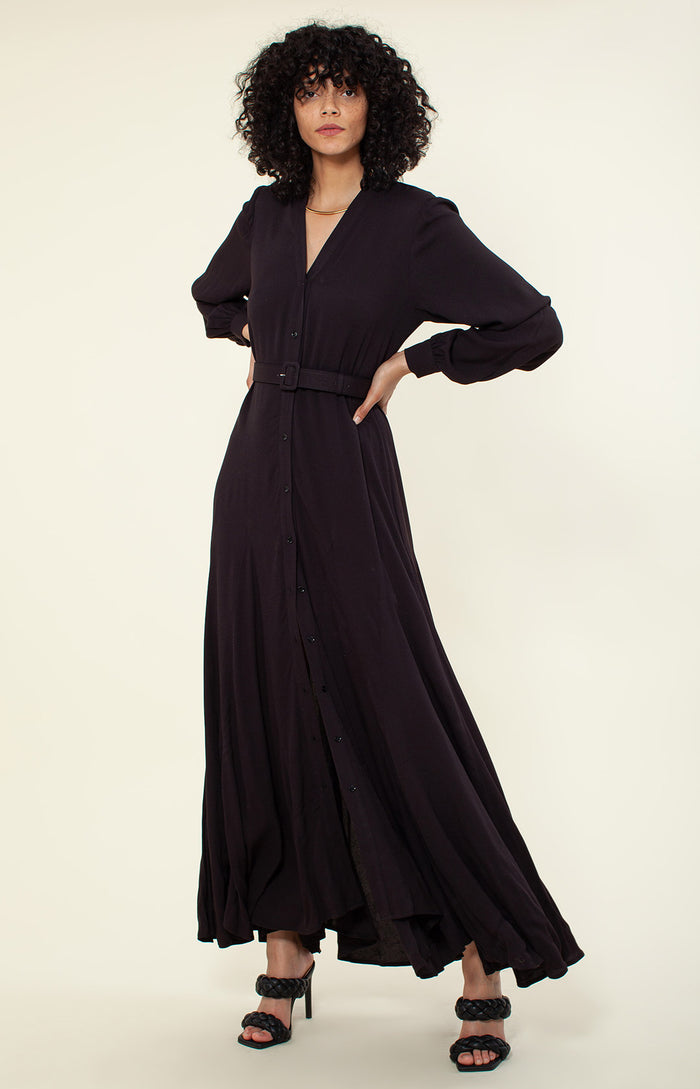 hale bob Marlena Solid Maxi Dress