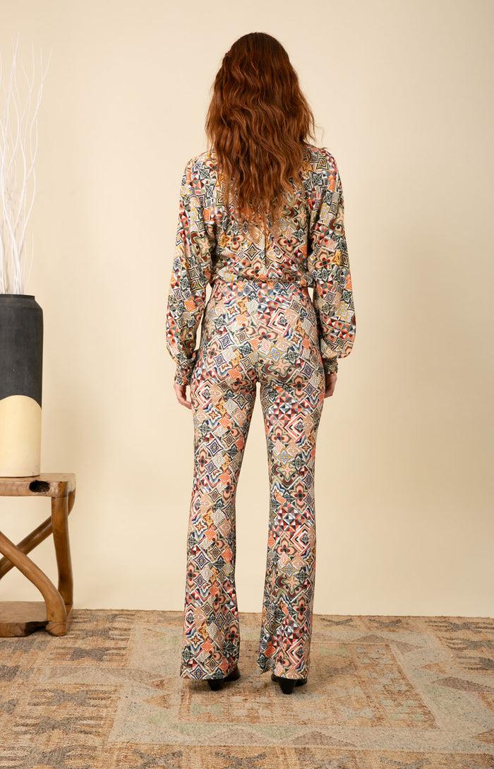 Hale Bob McKenzie Flared Jersey Pants