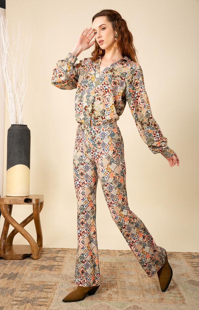 hale bob McKenzie Flared Jersey Pants