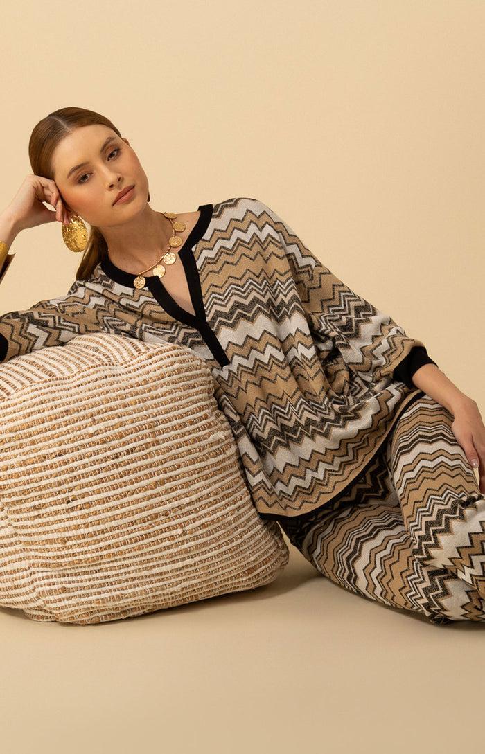 Hale Bob Mckinley Lurex Jacquard Top