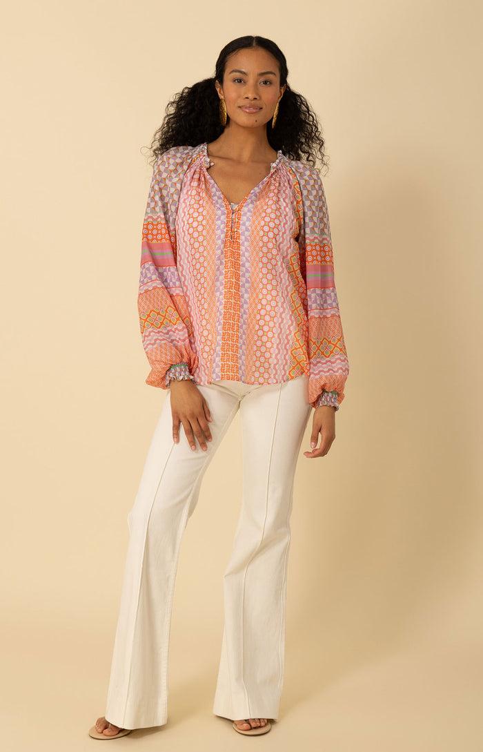 Hale Bob Megan Voile Top